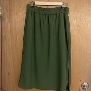 J. Crew midi skirt